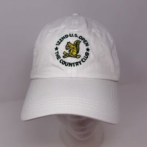 US Open‎ The Country Club Hat Cap Ahead Lightweight USGA White 122nd One Size